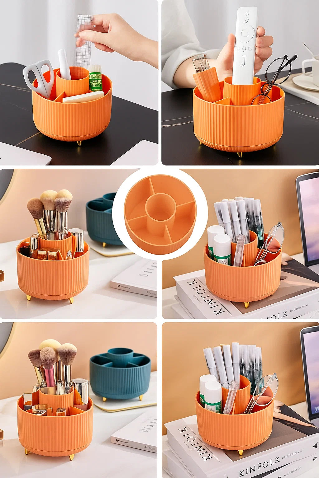 Rotating Organizer - White