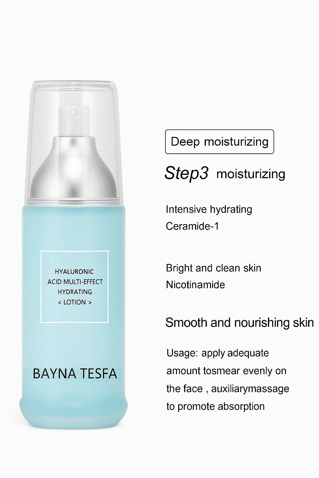Vegan Organic Hyaluronic Acid skincare sets
